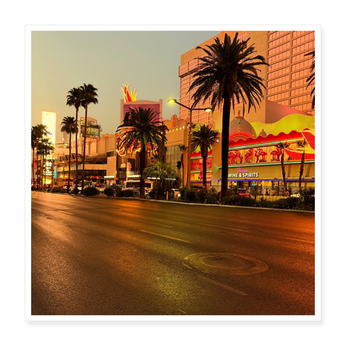 Poster 40x40 cm - Weiß