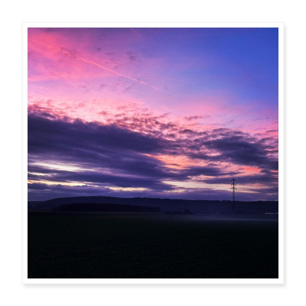 Poster 16" x 16" (40x40 cm) - Weiß