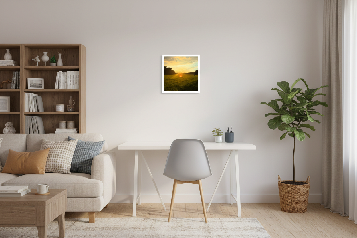 Poster 16" x 16" (40x40 cm) - Weiß