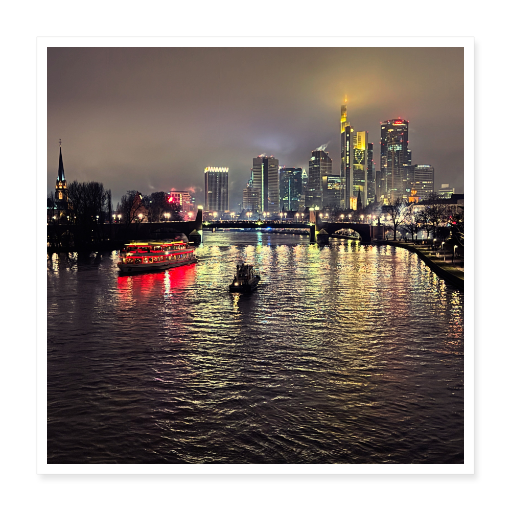 Poster 40x40 cm - Weiß